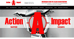 Desktop Screenshot of impactrange.com